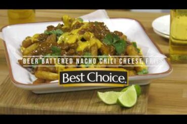 Beer Battered Nacho Chili Cheese Fries Recipe