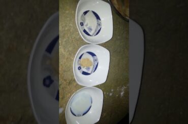 Milk + chili + sugar  experiment  part 1