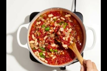 Turkey Chili with Fire Roasted Tomatoes