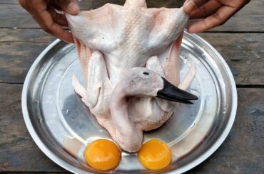 Whole Duck Crispy Cooking Recipe / Fried Crispy Duck