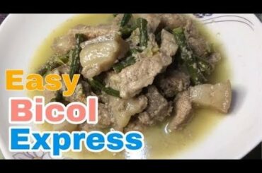 Bicol Express with Sitaw | Pinoy Recipes