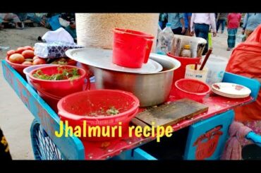 Hard Working Young Boy Manage Awesome Tasty Jhalmuri Recipe With Green Chili | AroundLookBD