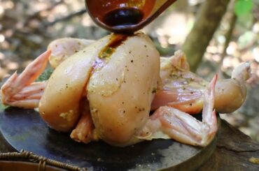 Cooking Chicken with Sweet Honey recipe - Grilled chicken with honey for Lunch