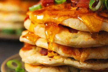 Savoury Pancakes with Chorizo and Homemade Chilli Butter