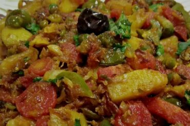 Mix Vegetable Recipe (A Different Method) | Mix sabzi | Foodie's Way