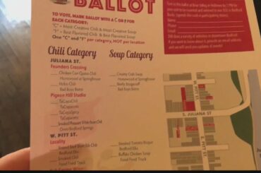 Downtown Bedford Inc. hosts 7th annual Chili and Soup Cookoff