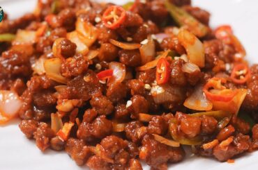 Soya Chilli | Easy veg recipe