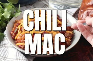 How to make: THE BEST CHILI MACARONI