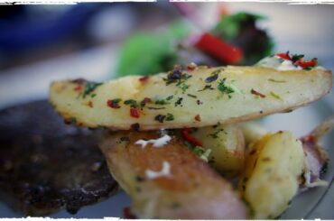 Chilli lime potato wedge recipe