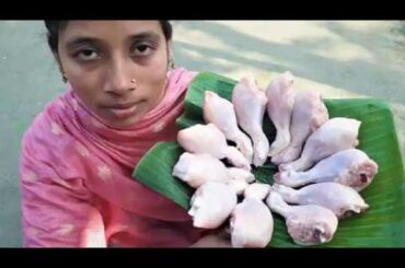 Spicy Chicken Leg Fry Recipe | Masala Chicken Fry Cooking By Street Village Food