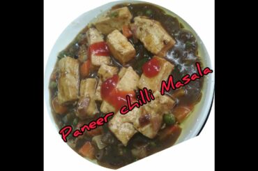 Chings Paneer chili Masala Recipe Made in PSHOTRICE Kitchen🍰🍰🍰