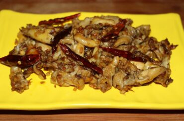 ১৩ কেজি ওজন কমানোর গোপন রেসিপি চিলি গার্লিক মাশরুম Chili garlic mushroom recipe