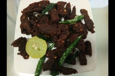 എളുപ്പത്തിൽ രുചിയേറും  ചില്ലി ബീഫ് l CHILI BEEF DRY FRY l