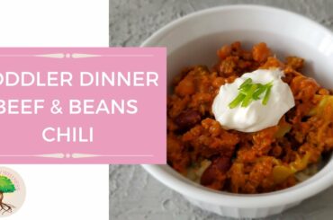 HOW TO MAKE HOMEMADE CHILI RECIPE : TODDLER LUNCH IDEAS | THE MINDFUL MOM