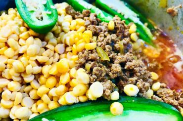 Dal keema - mutton/beef lentils chili