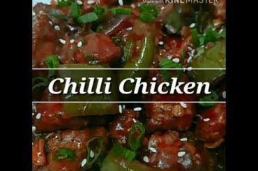 Chilli Chicken Recipe/ചില്ലി ചിക്കൻ/சில்லி சிக்கன்/