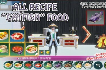 All Recipe "Catfish" Food + Spot Chili, Ginger, Soybean | Utopia: ORIGIN
