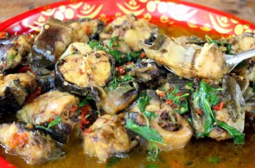 Yummy Cooking Spicy Catfish with chili food recipe