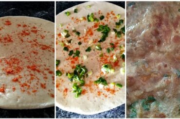 Red Chili Garlic Paratha ❤️| Cooking With Fatima