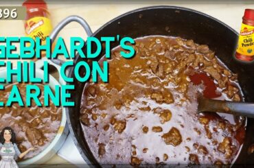 Retro Recipes|All about the Original Gebhardt's Chili con Carne from 1896!!