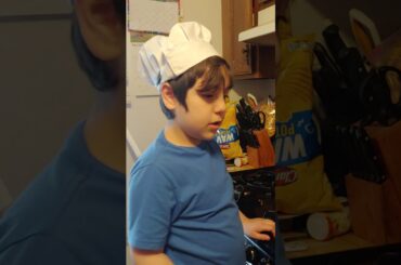 Chef Emmett cooking chili