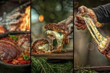 😱BEST MEATBALLS IN THE WORLD! - EXPLODING CHEESE 🧀 ASMR!