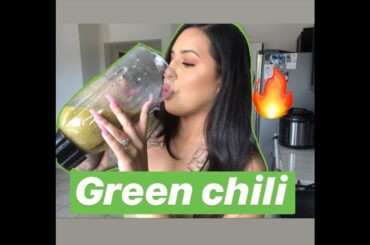 HOW TO MAKE GREEN CHILI