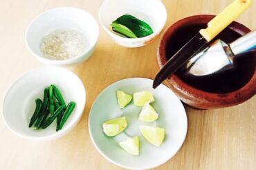 How to make Chili-Lemon Salt to eat with Tropical Rock Lobster