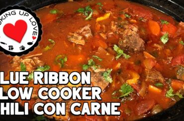 Chili Con Carne Recipe 🥇 Blue Ribbon | Easy Dinner Recipes | Cooking Up Love