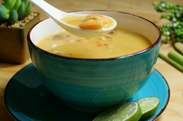 How To Make Chicken Thai Soup Recipe/ Healthy Chicken Thai Soup /Bangladeshi Style Thai Soup recipe