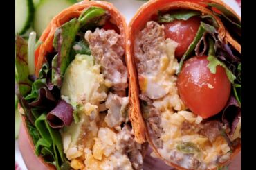 BEYOND MEAT GROUND BEEF WRAP AND VEGAN CHILI DOG (SUPER EASY WEEKEND CHEATS!)