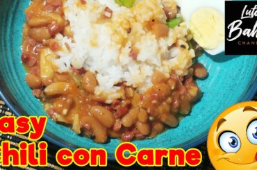 Easy Chili con Carne