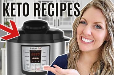 3 EASY Instant Pot KETO Recipes - Low Carb Recipes