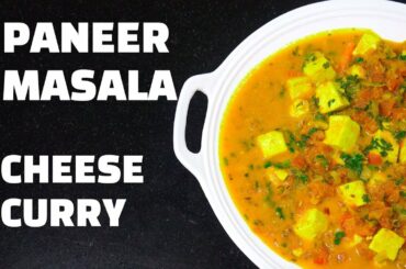 Paneer Masala - Indian Cheese Curry - Vegetarian recipe