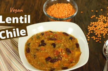 How To Make Vegan Lentil Chile In An Instant Pot | Rockin Robin Cooks
