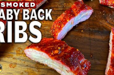 Baby Back Ribs With Mango Chili Rub Smoked On The Pellet Grill