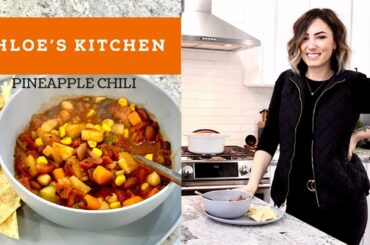 VEGAN PINEAPPLE CHILI || Chloe's Kitchen