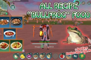All Recipe "Bullfrog" Food + Spot Chili, Bamboo Shoot | Utopia: ORIGIN