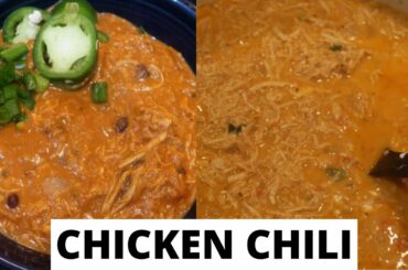 Shredded Chicken Chili