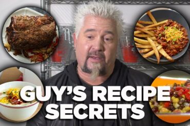 Guy Fieri Shares Secrets for His Top 4 Recipes EVER | Tournament of Champions