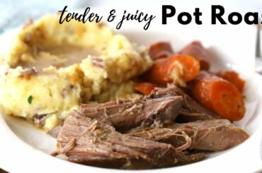 Best Rump Roast in the Crock pot {Homemade Gravy Recipe}