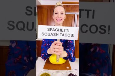 Silent Recipes - Spaghetti Squash Tacos