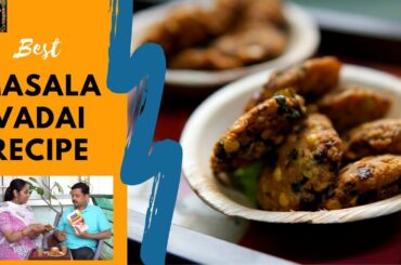 Tea Kadai Masal Vadai | Best Street Style Masala Vadai recipe by Masterchefmom