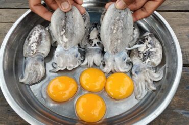 Tasty Crispy Cuttlefish Frying Recipe / Kdeb Cooking