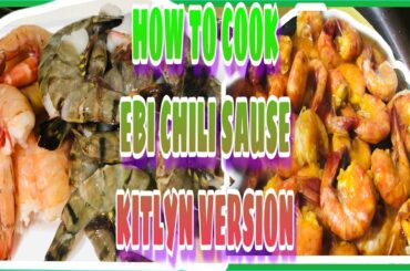 HOW TO COOK BUTTER SHRIMP WITH KETCHUP AND CHILI SAUSE