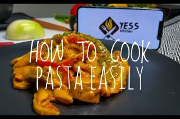 How To Cook Pasta Easily | Penne With Tomato Sauce | YESS Recipe 2020