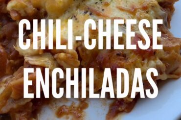 Chili-Cheese Enchiladas