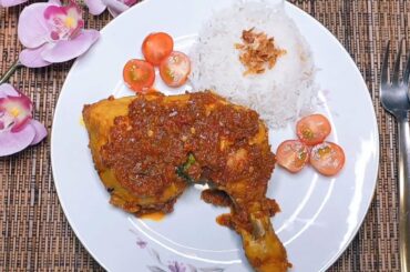 Malaysian Spicy Chilli Chicken- Ayam Masak Berlada (Hot & Spicy)