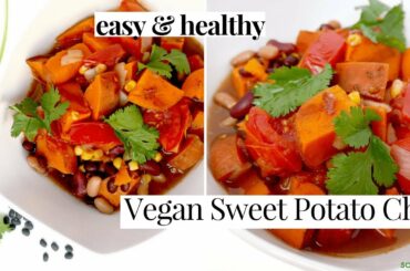 The BEST Sweet Potato Vegan Chili Recipe & Chase Your Dreams MEDITATION