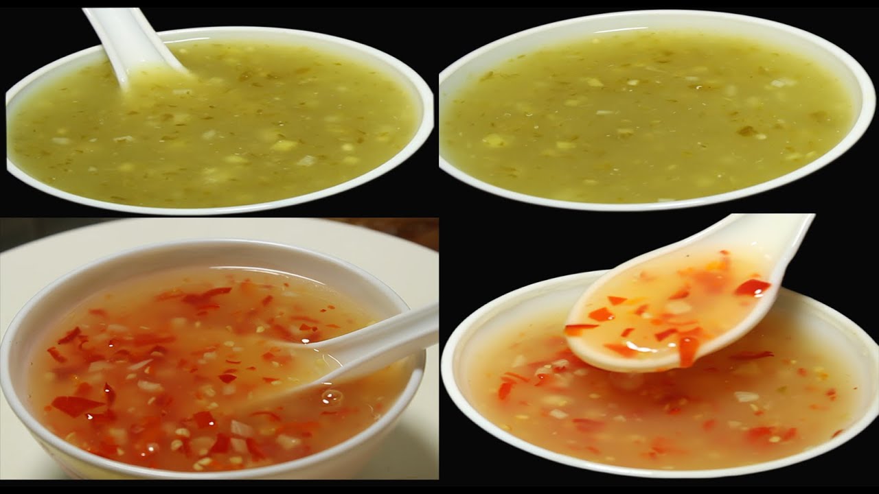 2 Types Of Easy Chili Sauce Recipe,Thai Sweet Chili/Green Chili Sauce